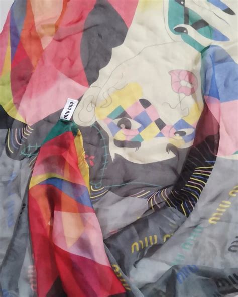 Vintage Style MIU MIU Scarf